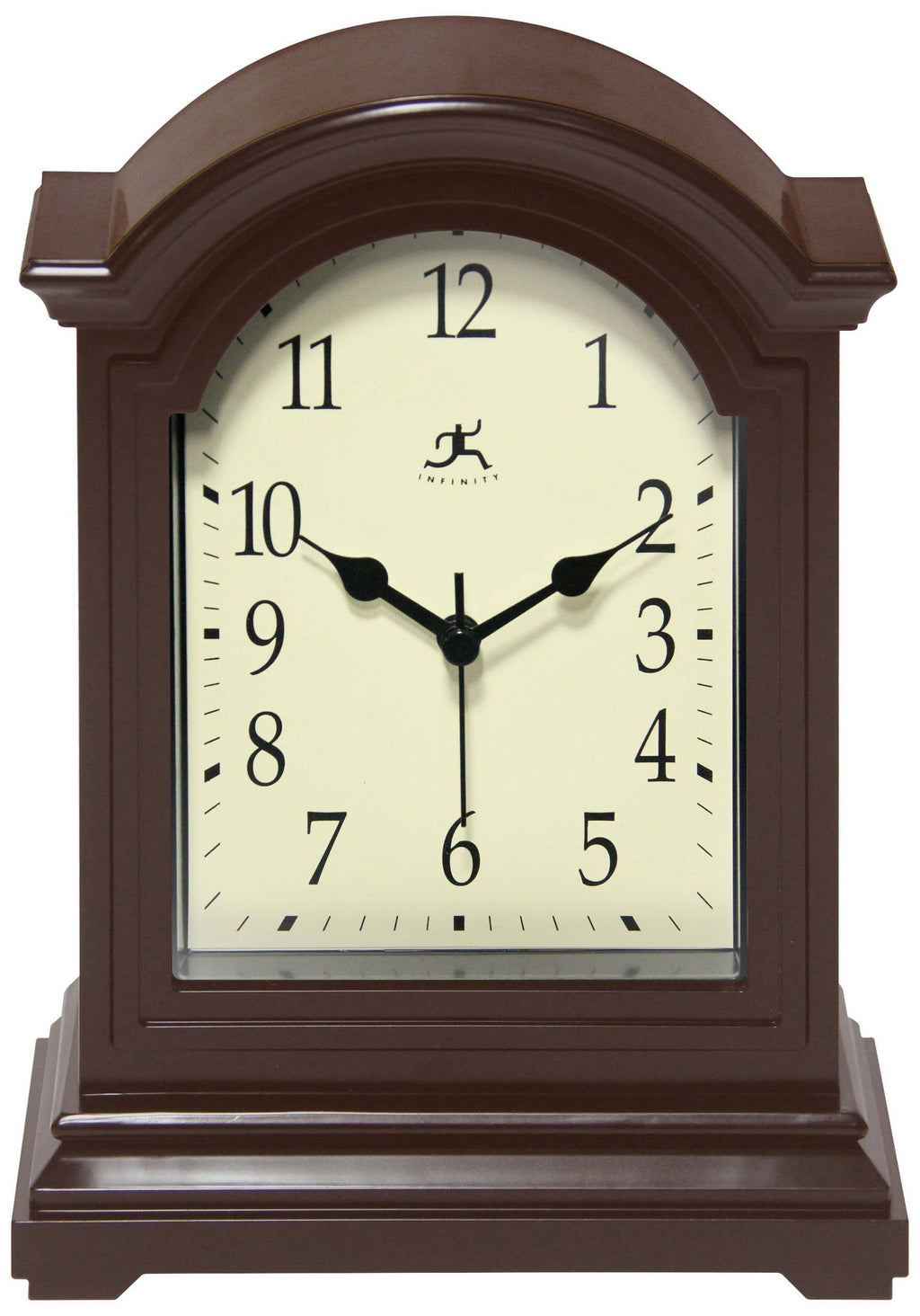 Classic Grandfather Brown Traditional Tabletop Clock 9 Inch