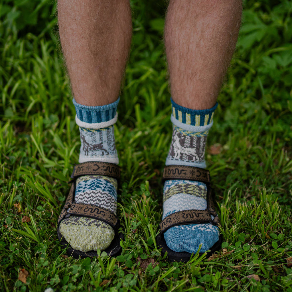 Goat Crew Socks | Socks That Give Back to National Parks: Medium (Women 8 - 10 / Men 7 - 9)