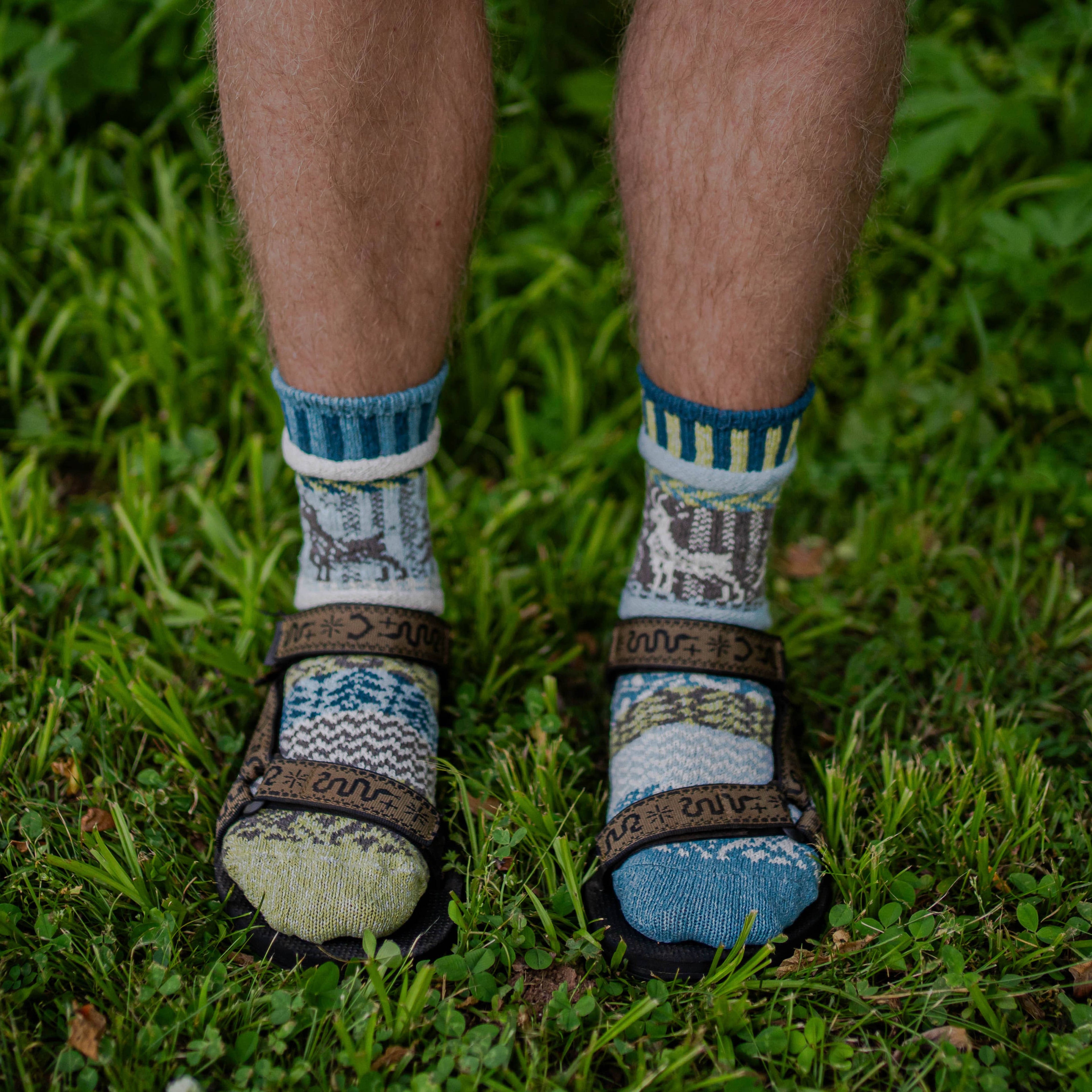 Goat Crew Socks | Socks That Give Back to National Parks: Medium (Women 8 - 10 / Men 7 - 9)