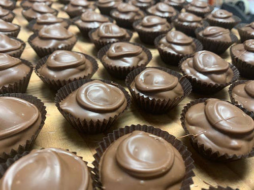 1/2LB Cordial Cherries Milk Chocolate - Window Box