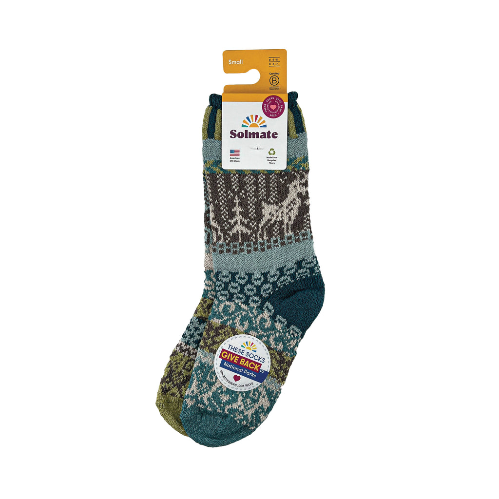 Goat Crew Socks | Socks That Give Back to National Parks: Small (Women 6 - 8 / Men 5 - 7)