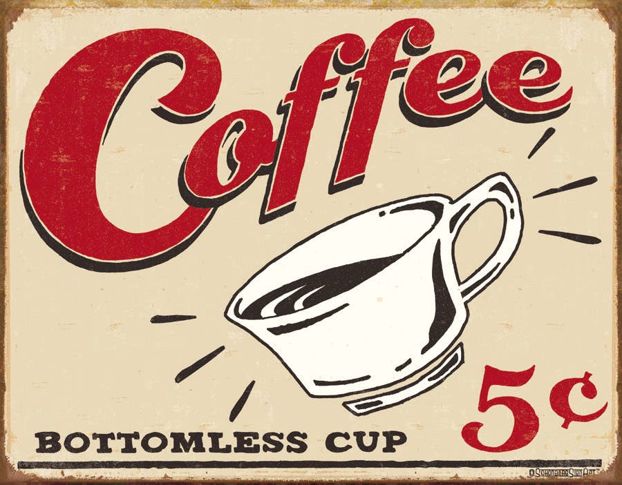 Schonberg - Coffee Scents Tin Sign