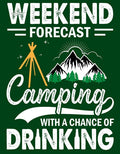 Camping Chance Tin Sign