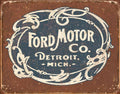 Ford - Historic Logo Tin Sign