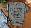 True Crime Junkie Crime Show TV Series Graphic Tee: Autumn / 2XL