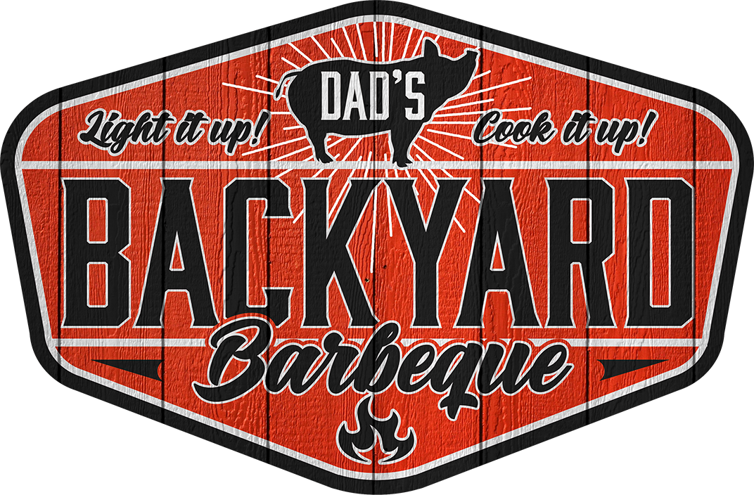 Backyard BBQ Aluminum Sign
