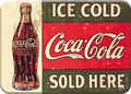 Magnet: COKE c.1916 Ice Cold