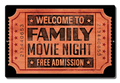 Movie Ticket - Aluminum