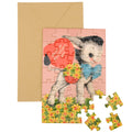 Hello On Valentine's Day Puzzle Card