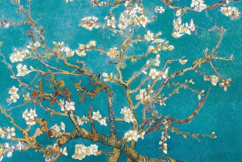 Almond Blossom By Van Gogh Poster - 24" X 36": Shrinkwrapped on Cardboard