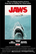 Jaws Movie Poster - 24" X 36": Shrinkwrapped on Cardboard