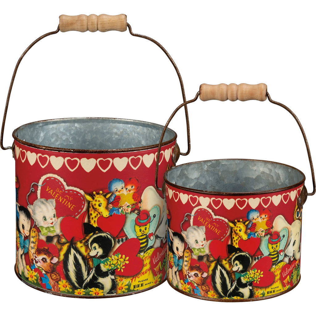 Valentine Bucket Set