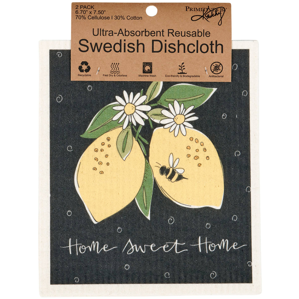 Sweet Home Swedish Dishcloth Set