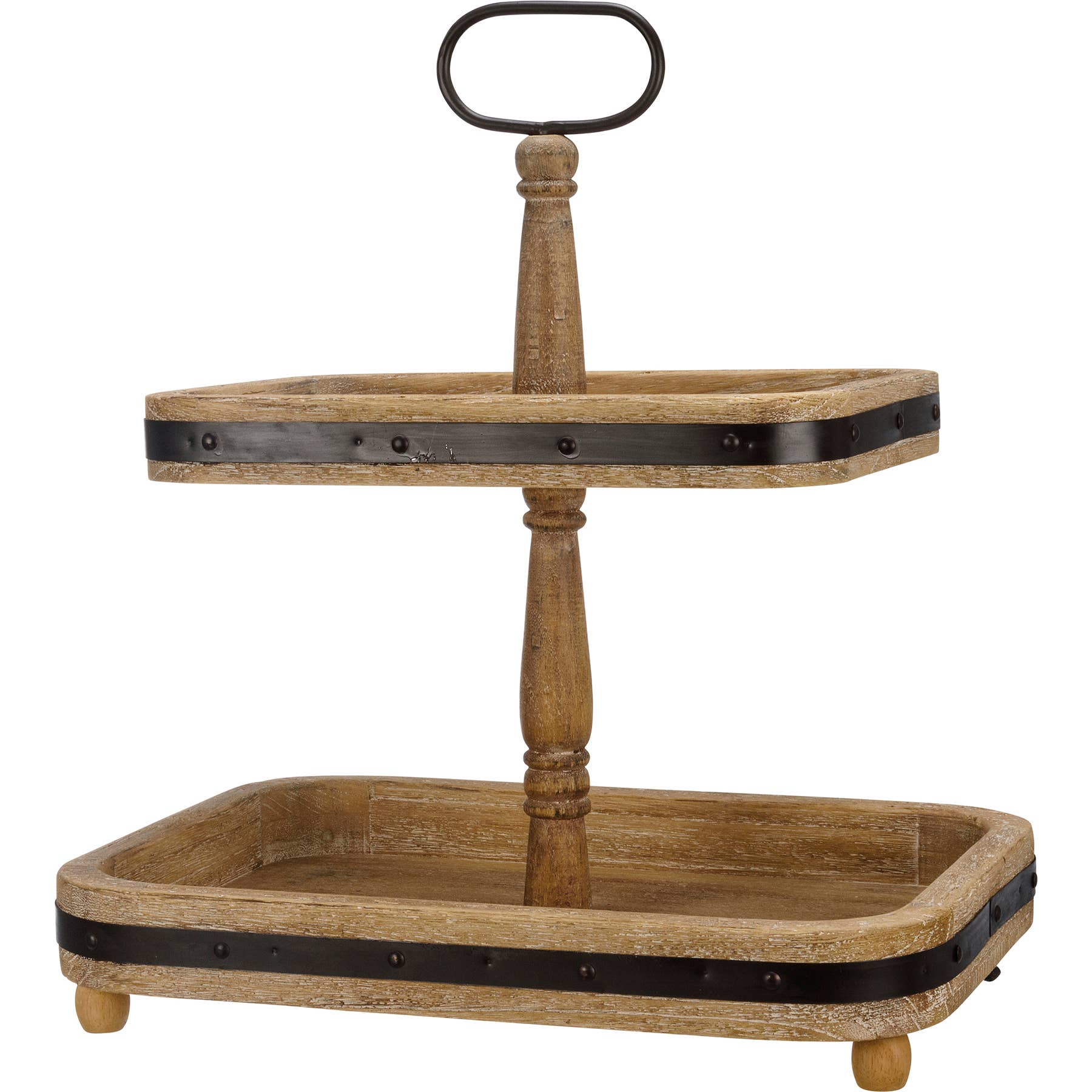Two Tiered Rectangle Tray