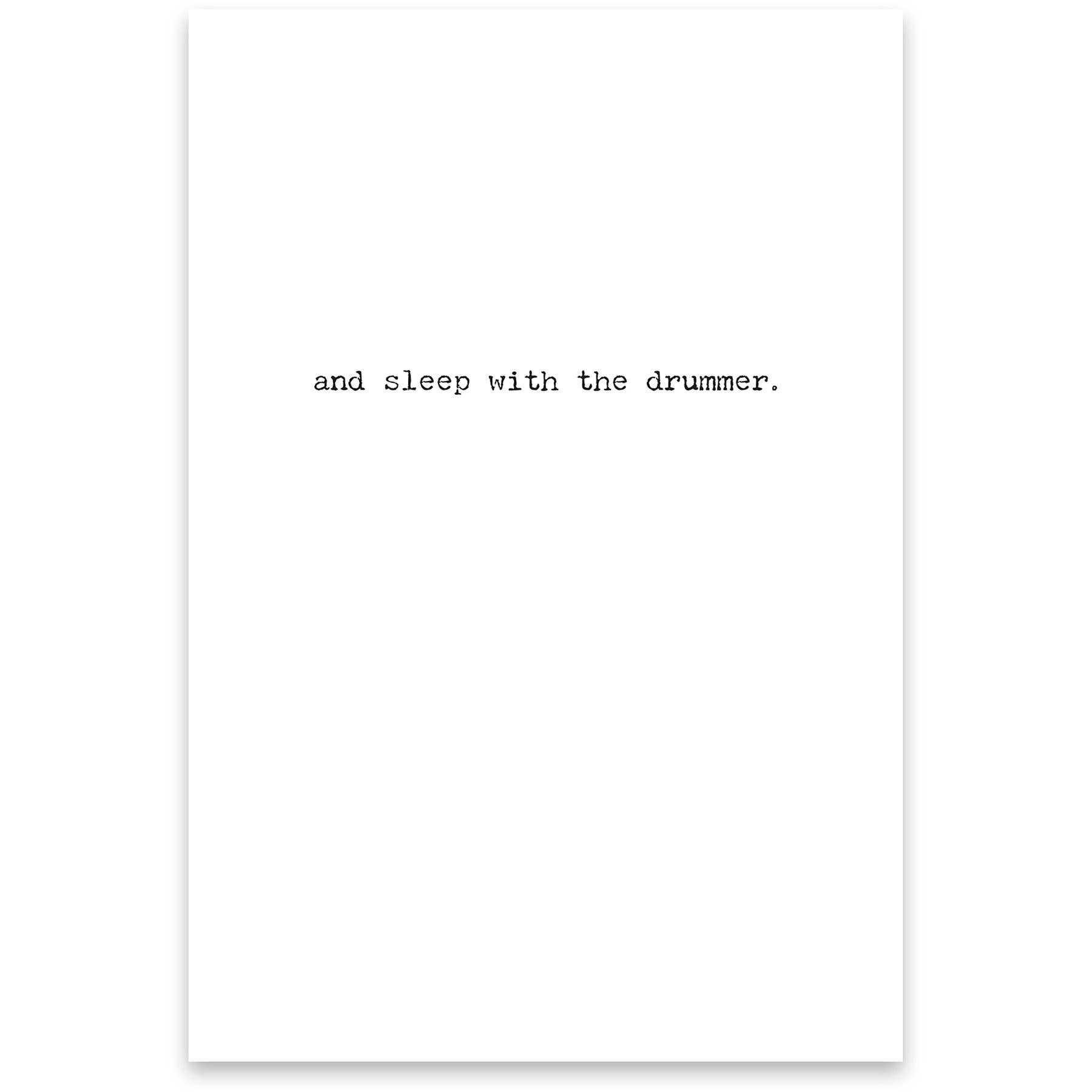 Life Is Short Eat The Cake Greeting Card