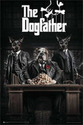 The Dogfather by Daveed Benito Poster - 24" x 36": Shrinkwrapped on Cardboard