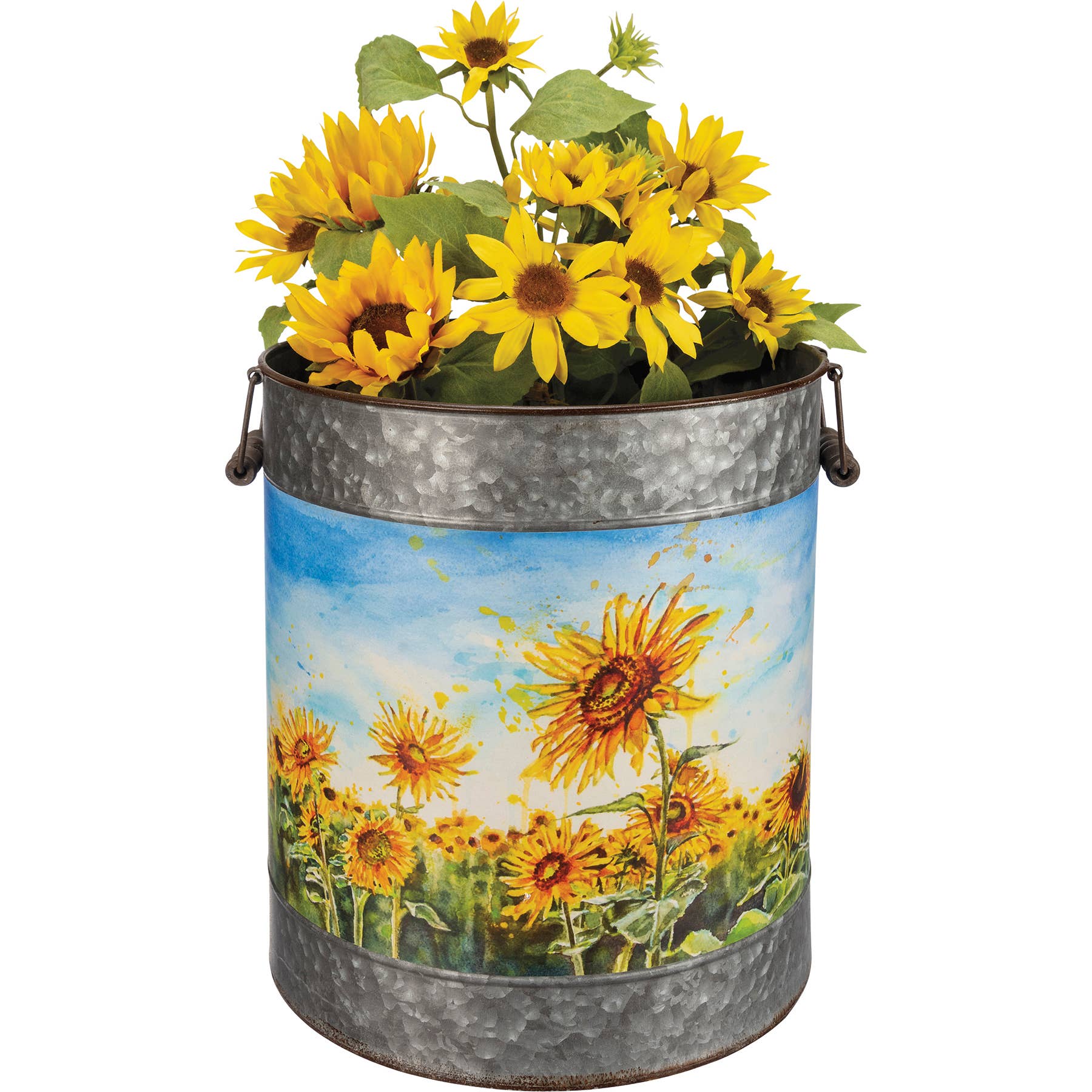 Sunflower Fields Bucket Set