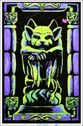 Gargoyle by Vincent Monaco Blacklight Poster 23" x 35": Shrinkwrapped on Cardboard