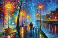 Melody of the Night by: Leonid Afremov Poster - 36" x 24": Shrinkwrapped on Cardboard