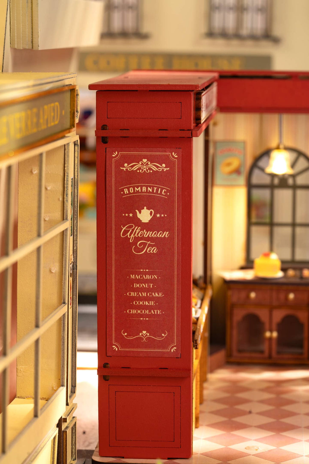 DIY Miniature House Kit: Honey Dessert Talk