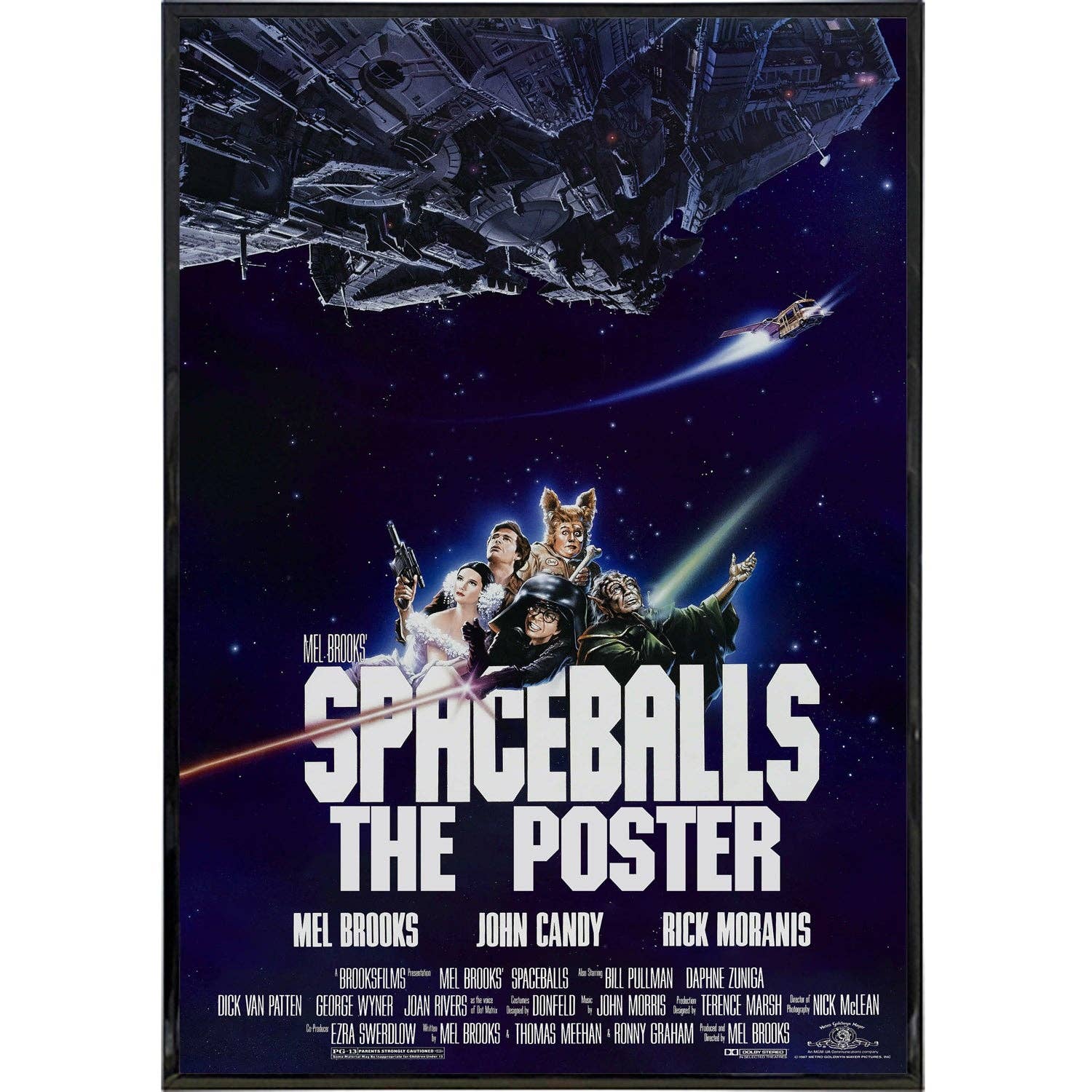 Spaceballs: The Poster Print: Board & Bagged