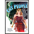 Cat People Film Poster Print: Board & Bagged