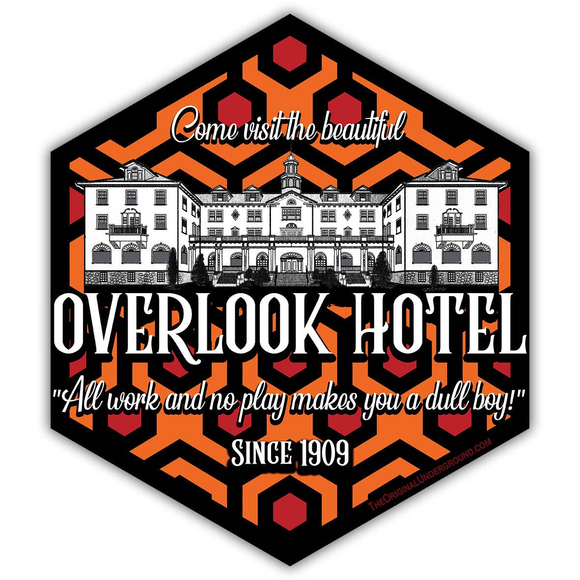 The Shining "Overlook Hotel" Sticker: Default