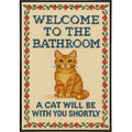 A Cat Will Be With You Shortly Poster Print: Framed Print