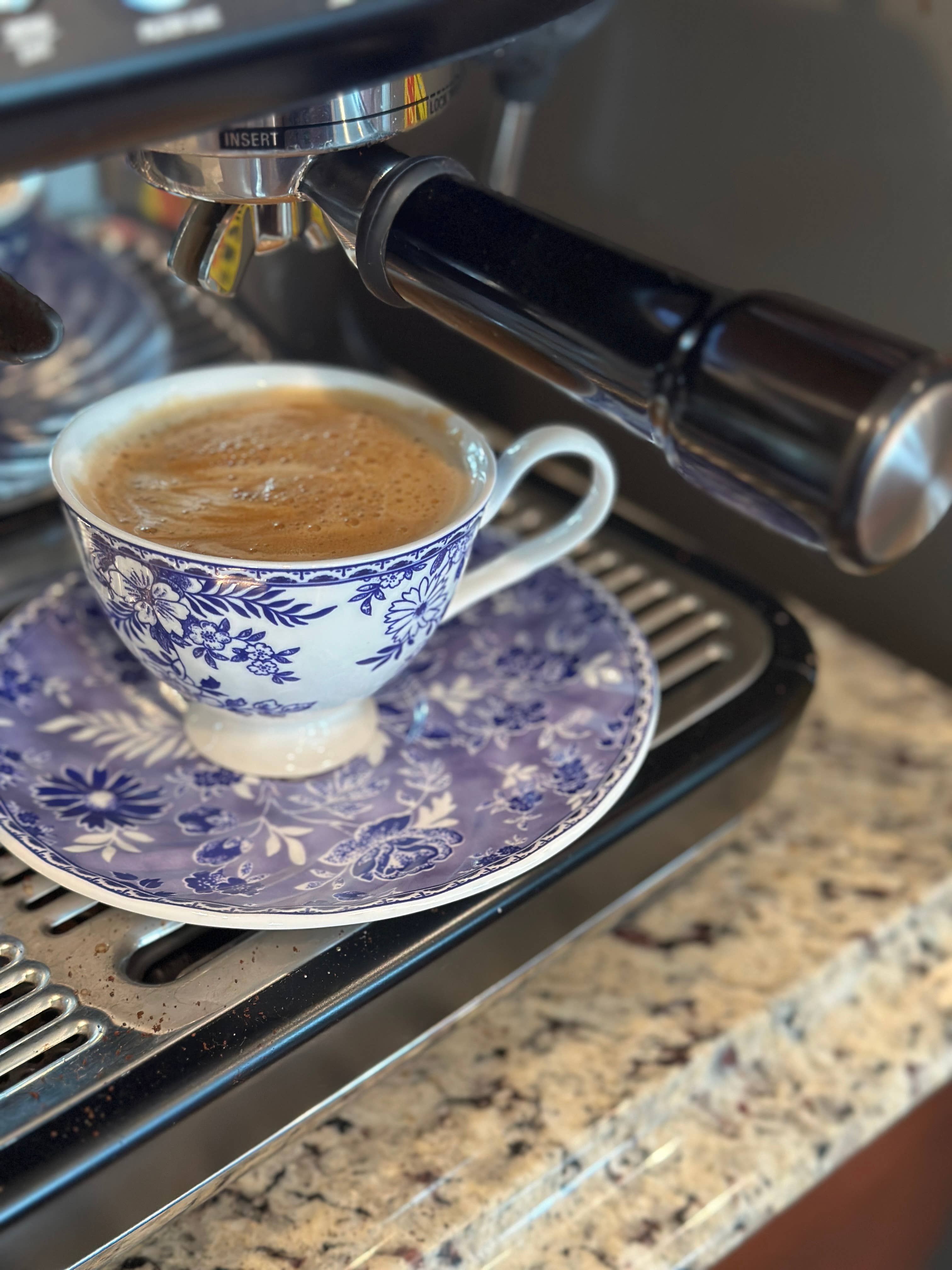 Porcelain Tea Cup with Saucer