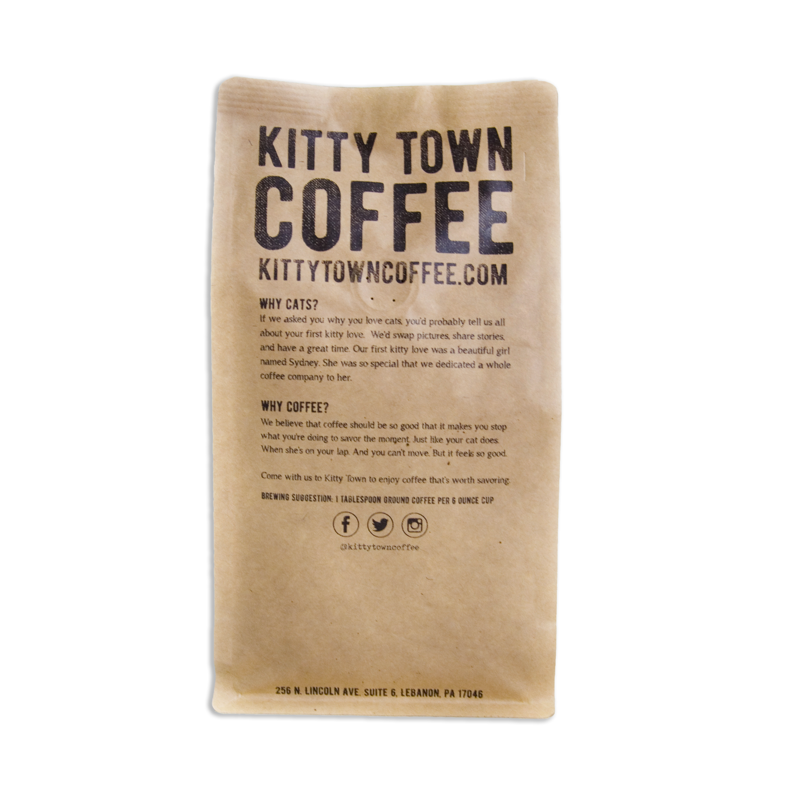 The Original Sydney: Medium Roast from Brazil: Whole Bean