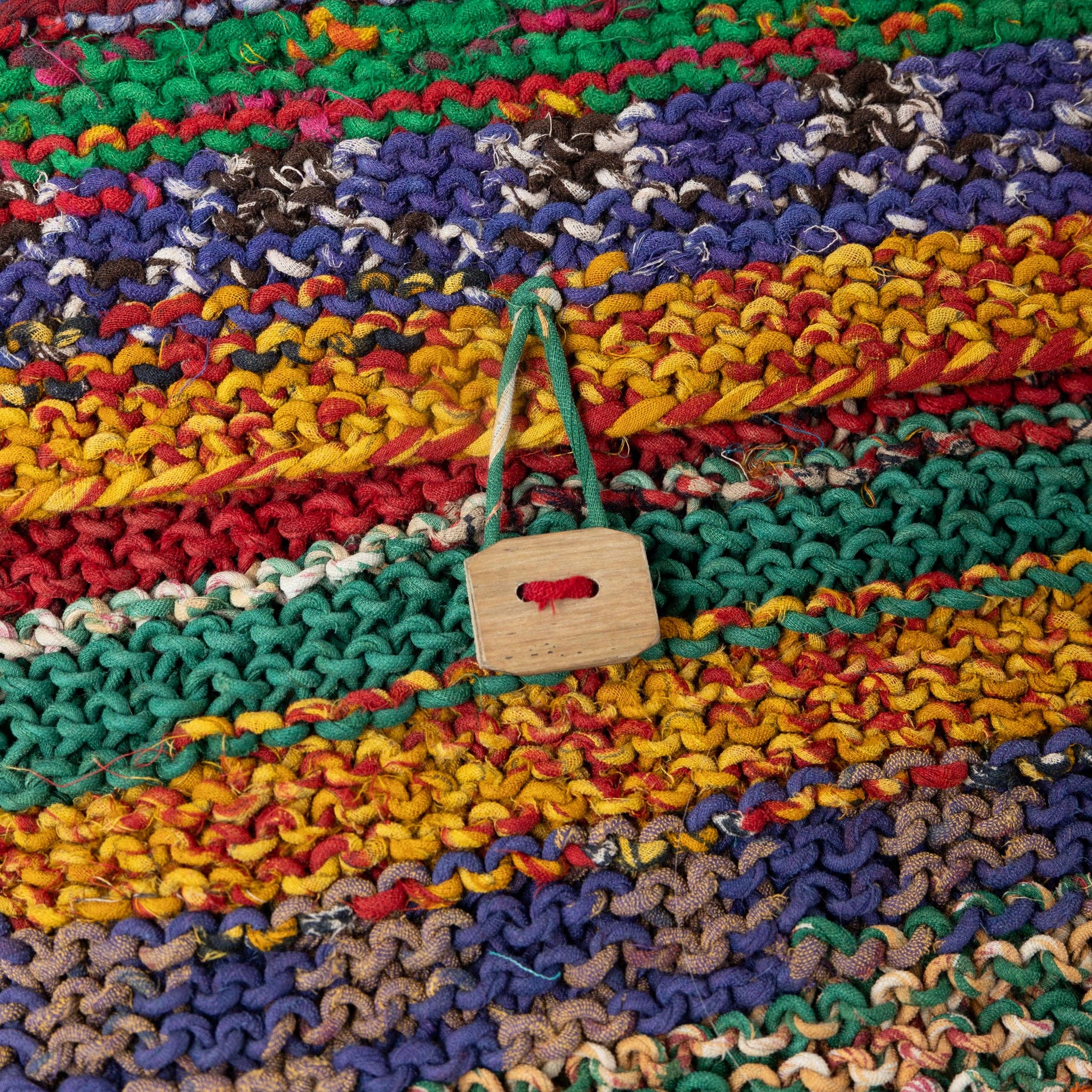 Naisha Sari Handknit Crossbody Bag - Assorted