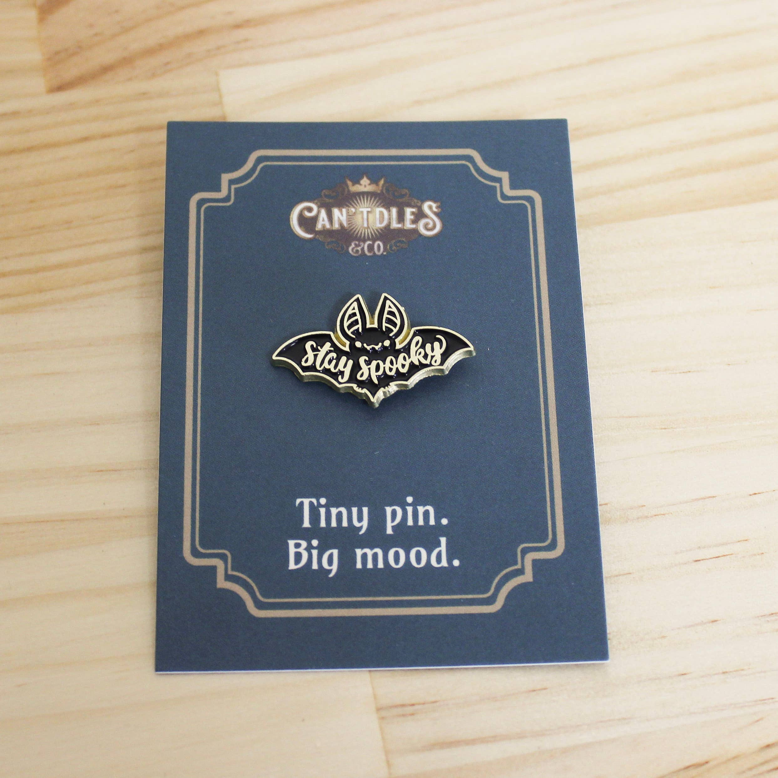 Stay Spooky - Cute Creepy Enamel Pin