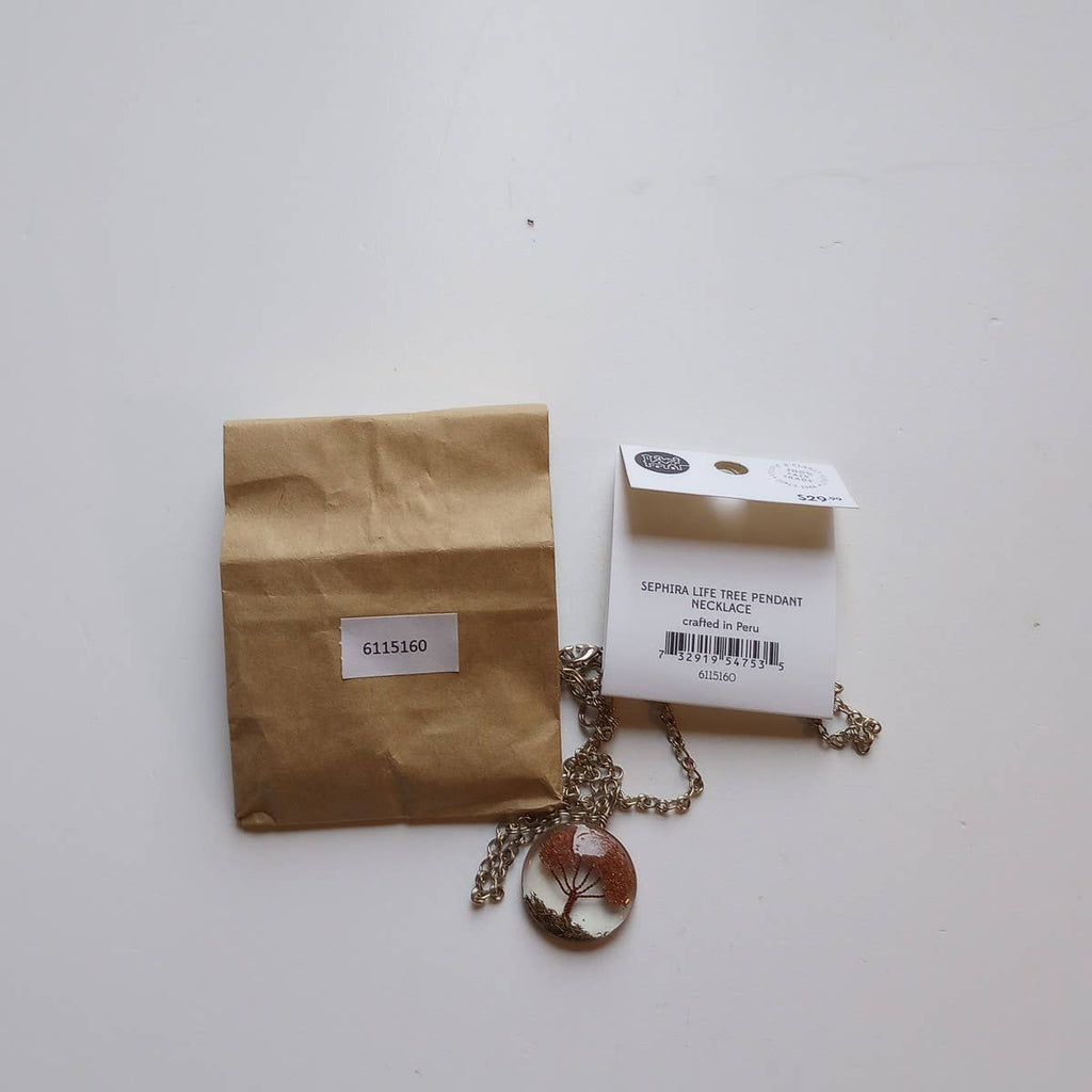 Sephira Life Tree Pendant Necklace