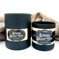 Masculine Gift Candle - Strong Silent Type | Amber and Rosewood
