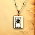 Wicked Book Locket Necklace Reader Gift: Gold Plated