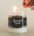 Bookish Nook | Cozy Wood & Leather Candle | Book Lover Home