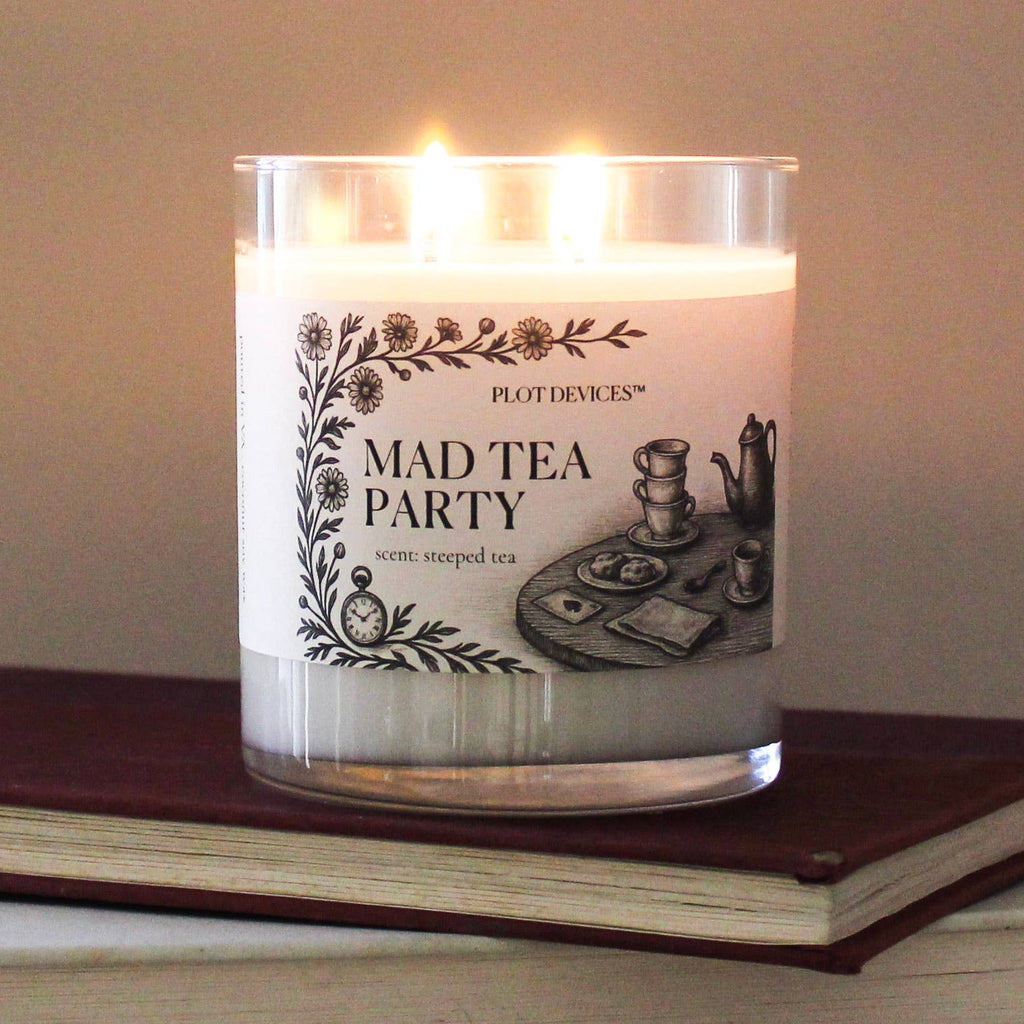 Mad Tea Party – Literary Candle | Plot Devices Collection