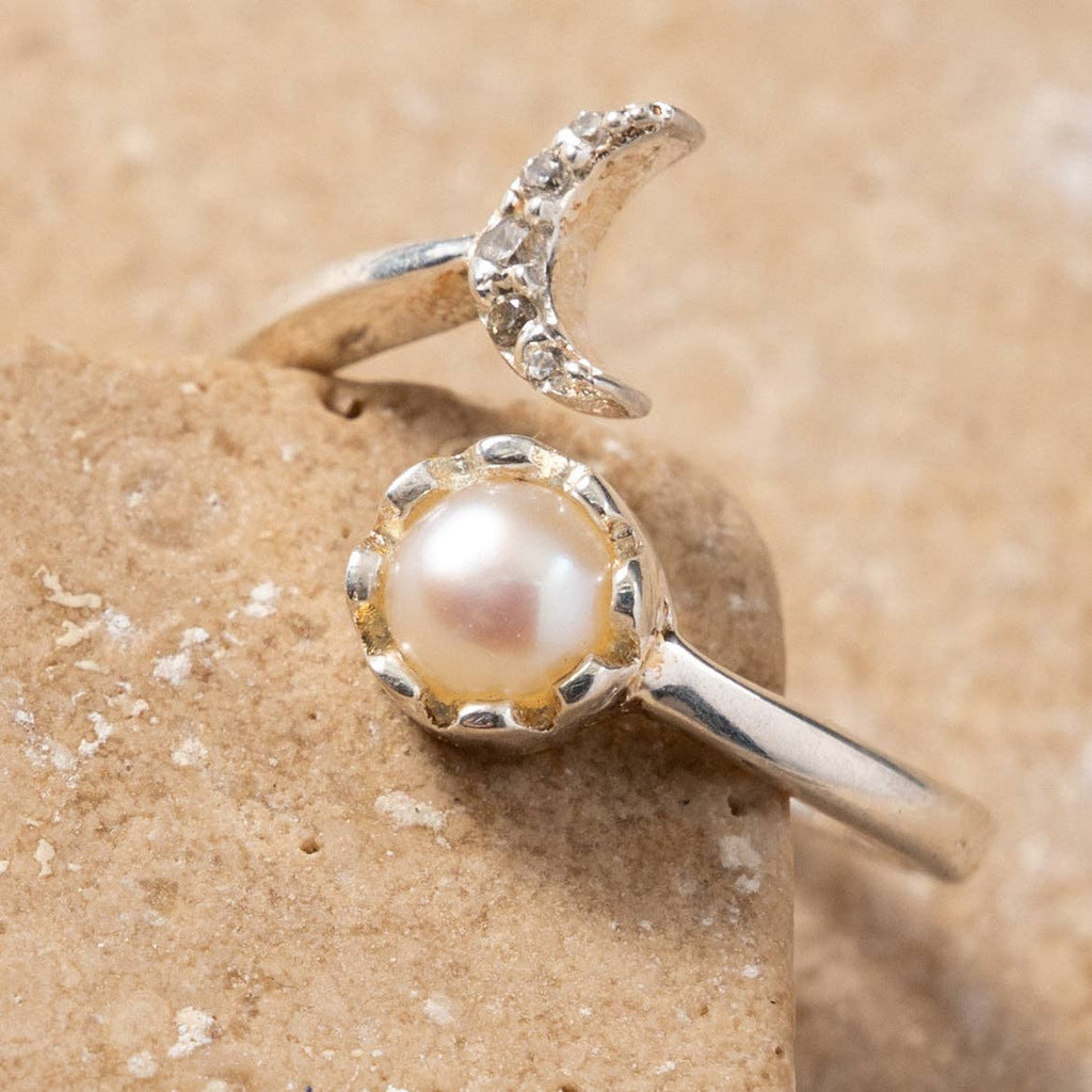Vidula Sun & Moon Ring