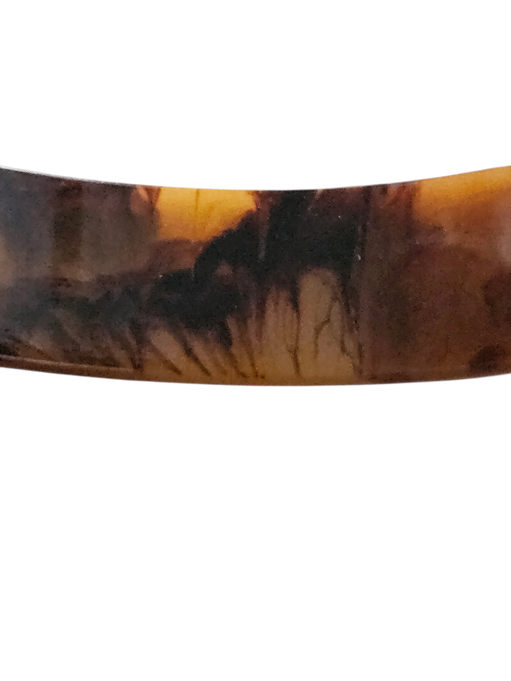 Vintage Bakelite Bangle Bracelet "Butterscotch" "Mississippi Mud" Art Deco 1930s-1940's