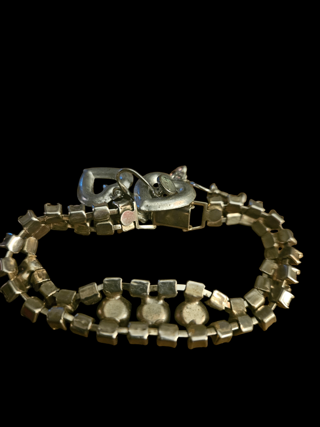 Vintage Little Nemo Pink Rhinestone Jewelry Set