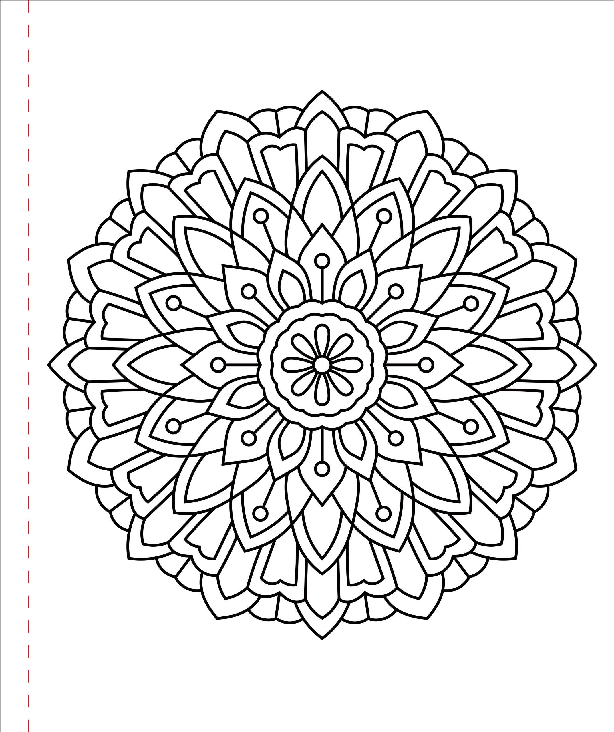 Large Print Coloring Book -  Color Me Calm