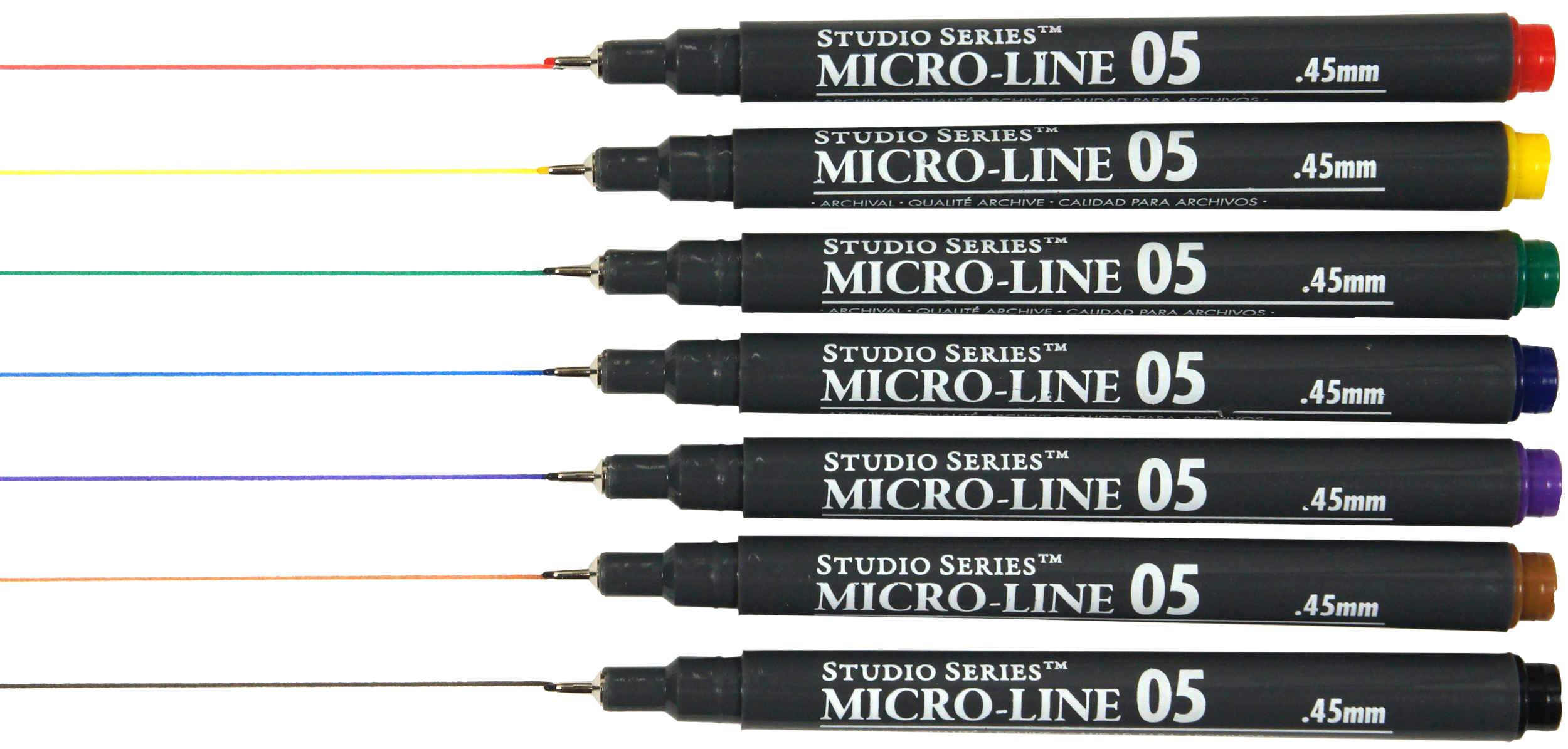 Studio Series Color Micro-Line Pen Set (Set of 7)