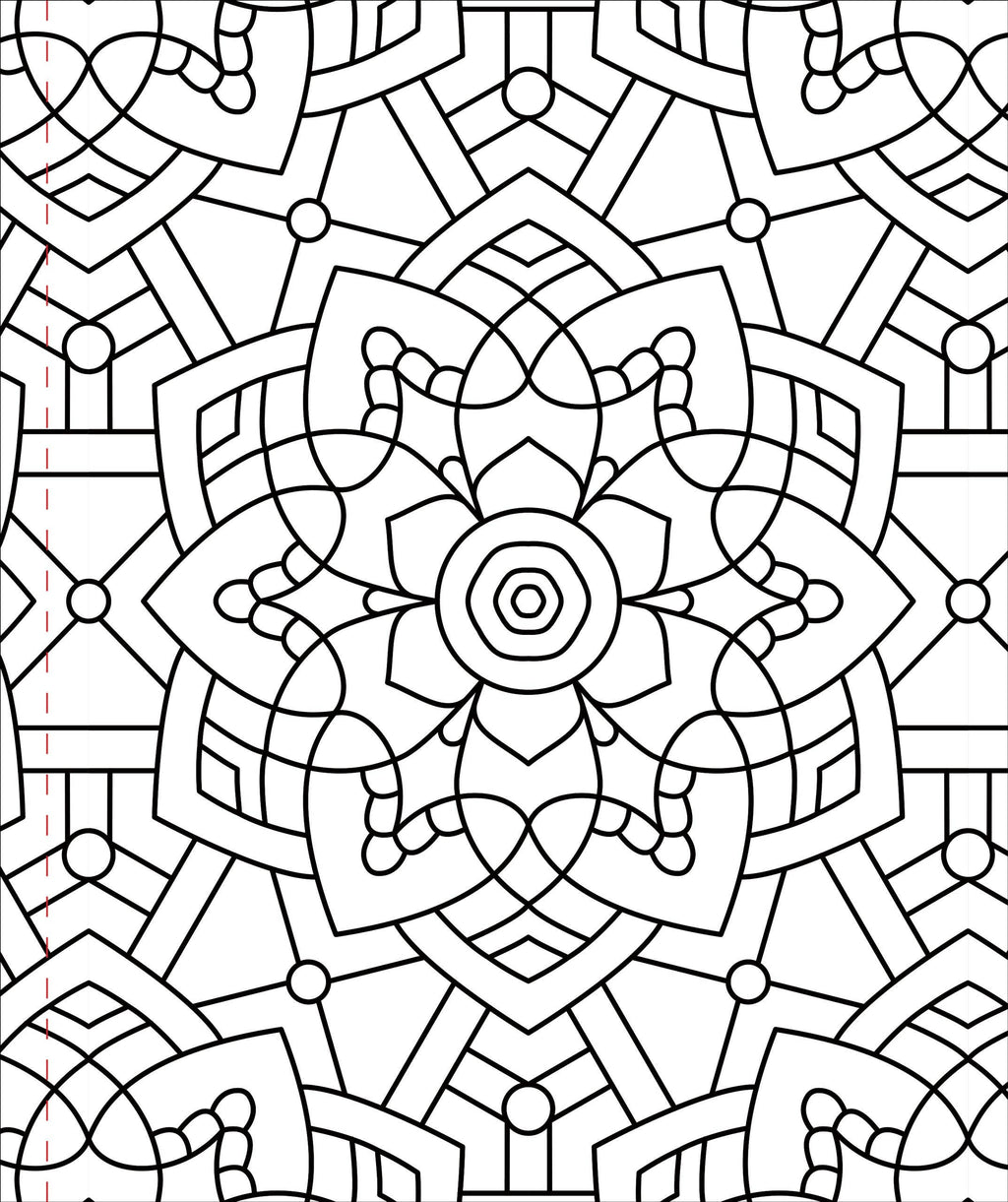 Large Print Coloring Book -  Color Me Calm