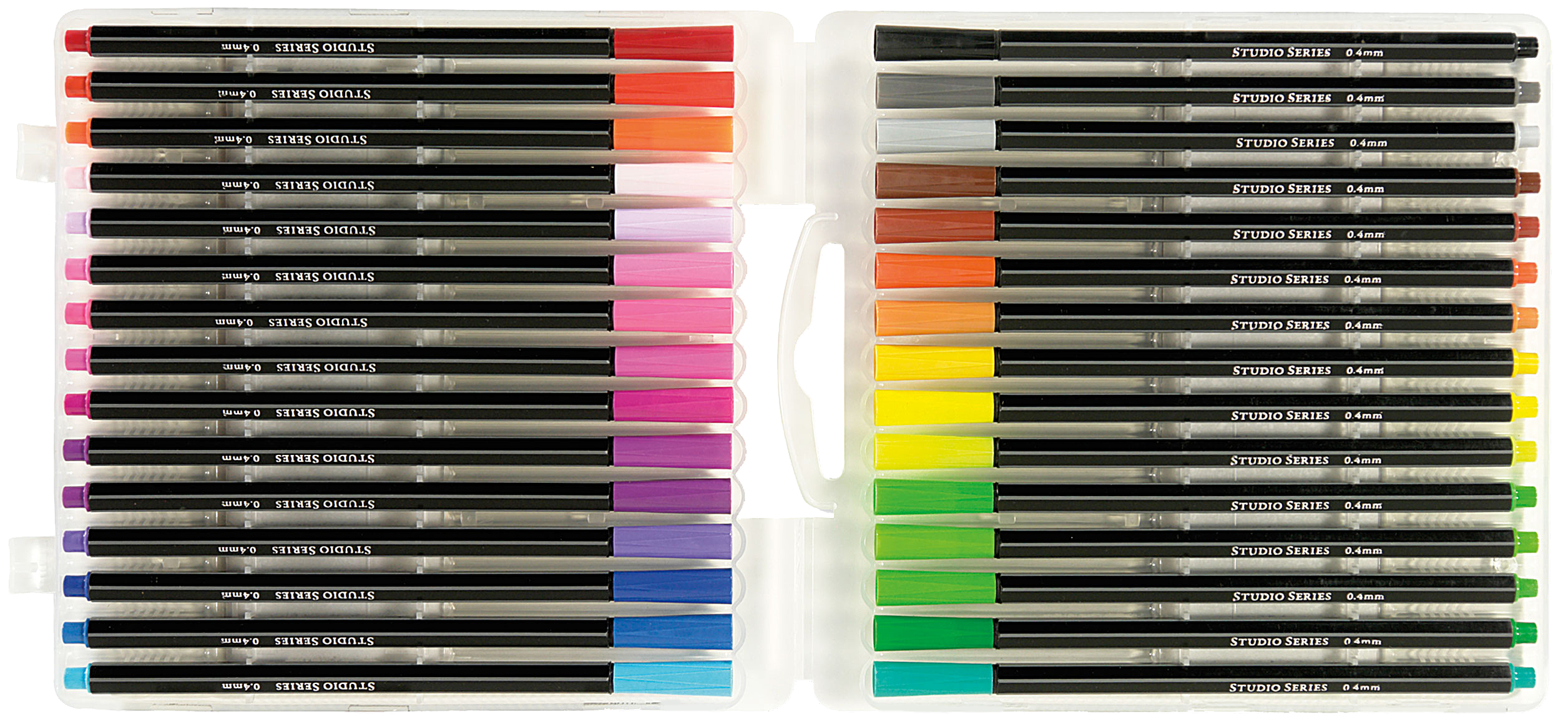 Studio Series Fine-Line Marker Set (30 colors, 0.4mm tip)