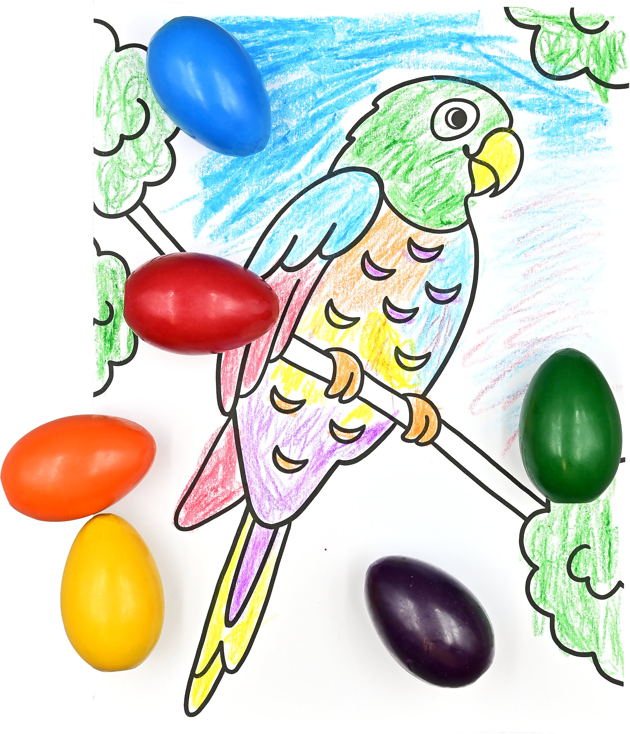 Studio Series Junior Beeswax Egg-Shaped Crayons