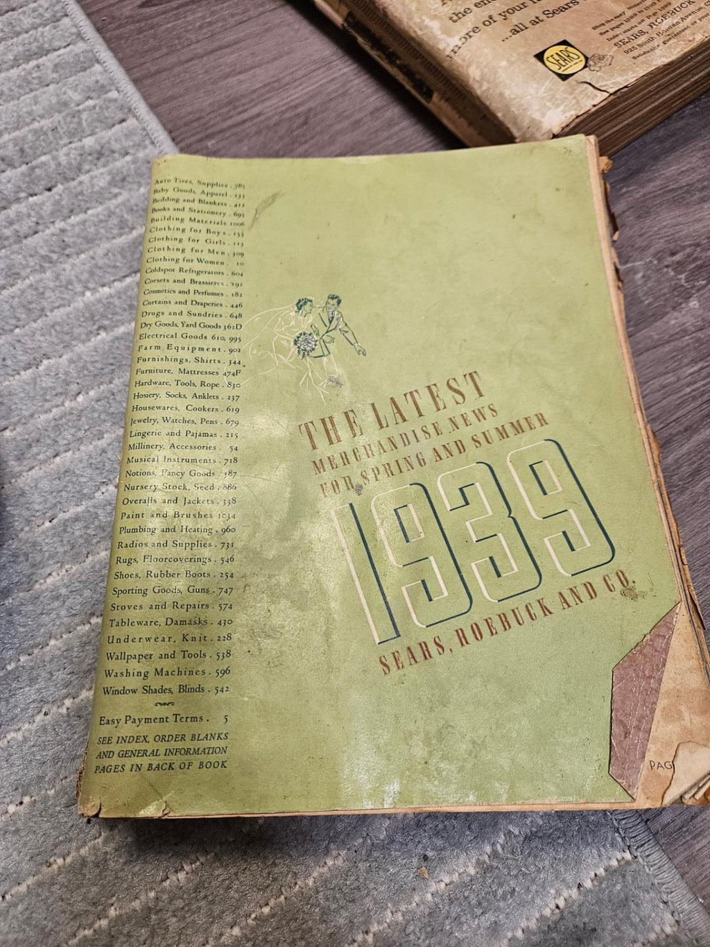 1939 Sears Roebuck & Co Catalog