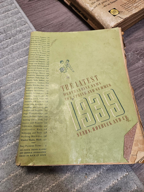 1939 Sears Roebuck & Co Catalog