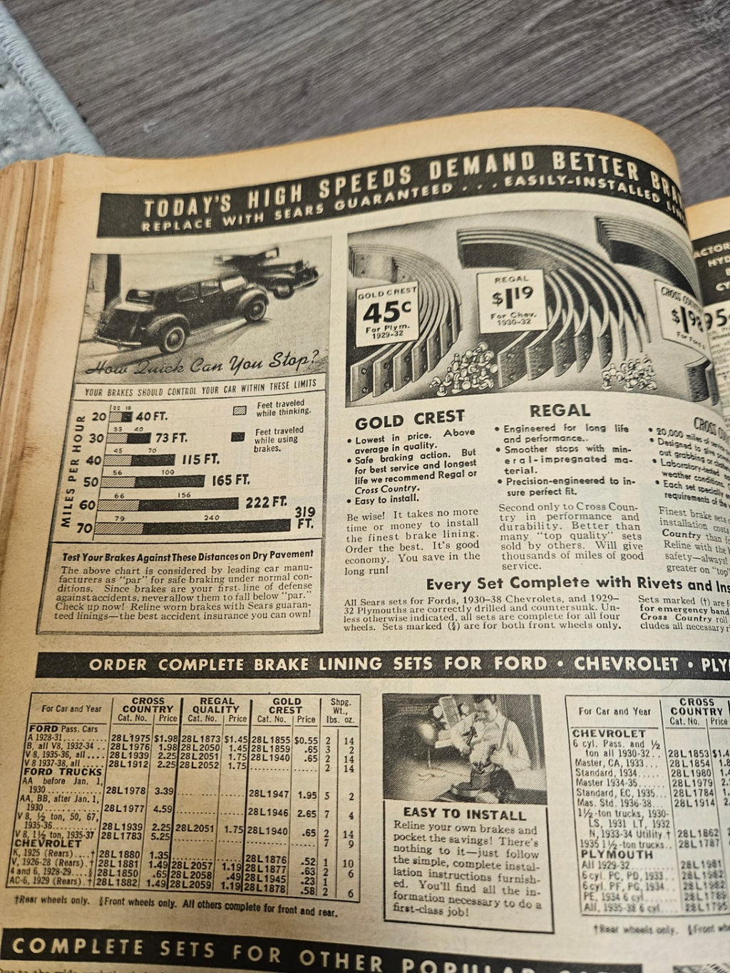 1939 Sears Roebuck & Co Catalog