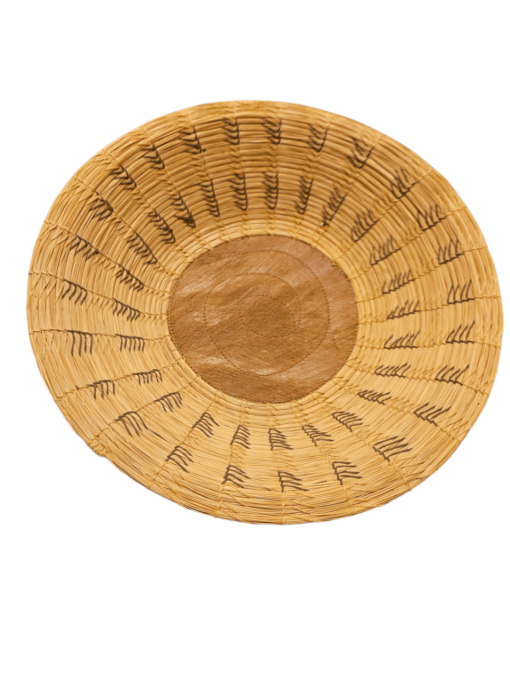 Seminole Indian Pine Needle Basket