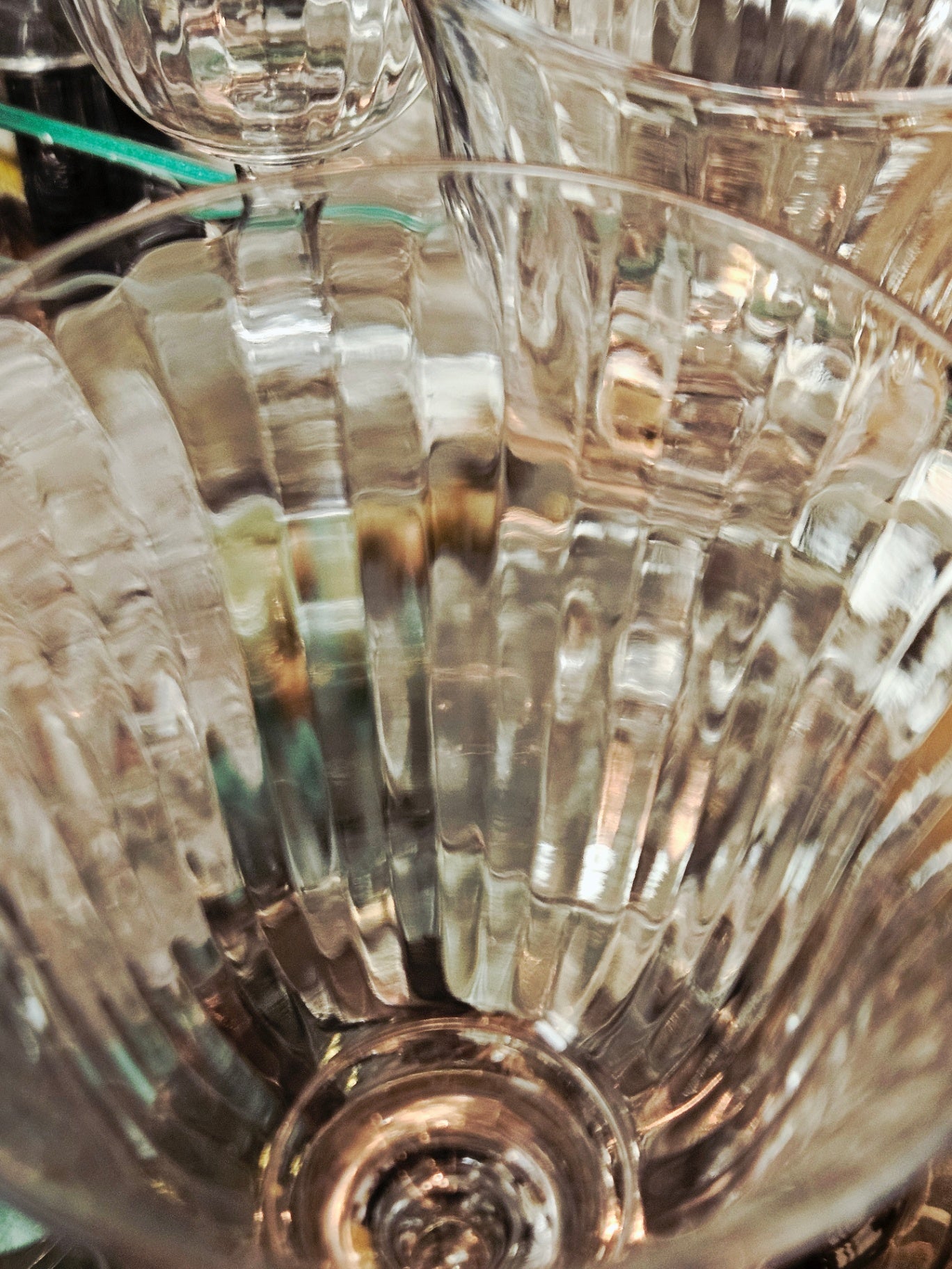 Full Set Antique Heisey Water Goblets (6)